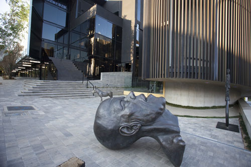 Granite Urban Slimline Pavers Installed At Trumpet On Keyes
