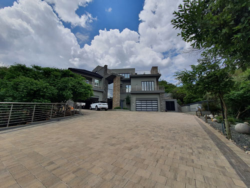 Modern Residential Driveway Created With Urban Medium Pavers
