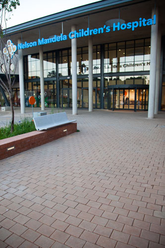 Smooth Ethnic Paver Used At The Entrance of a Hospital